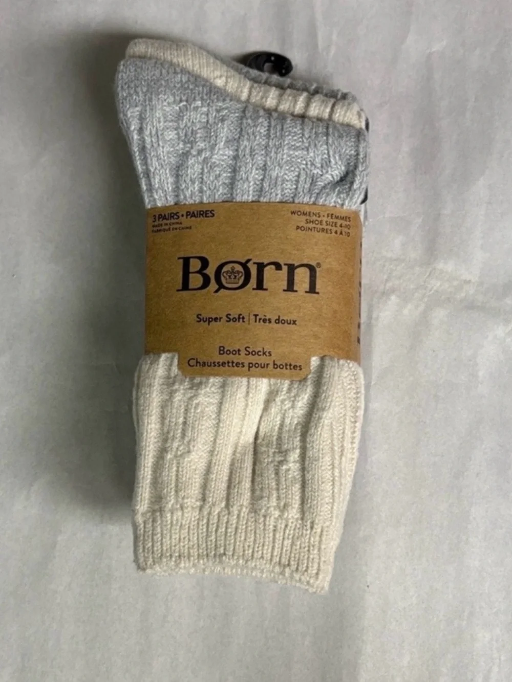 New Born Socks Women’s 3 Pair Super Soft Boot Socks Casual Activewear Loungewear